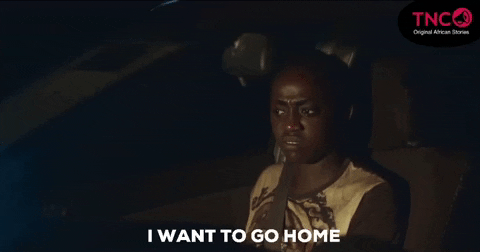 I Want To Go Home African Kid GIF