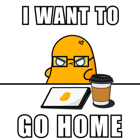 I Want To Go Home Angry Potato GIF