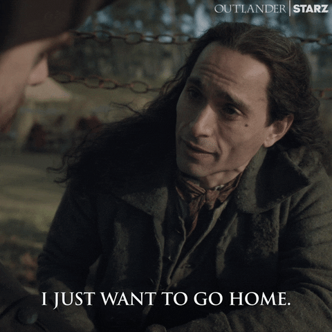 I Want To Go Home Just Escaped GIF