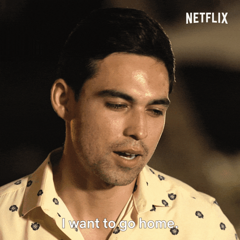 I Want To Go Home Netflix Love Is Blind GIF