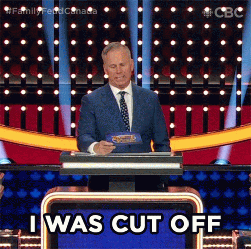 I Was Cut Off Gerry Dee GIF
