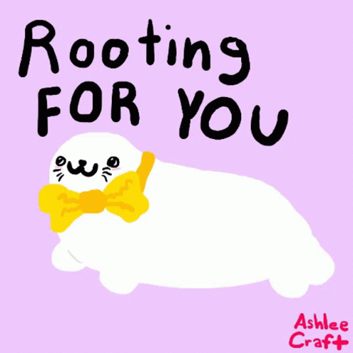 I Was Rooting For You Animated Heart Frame GIF