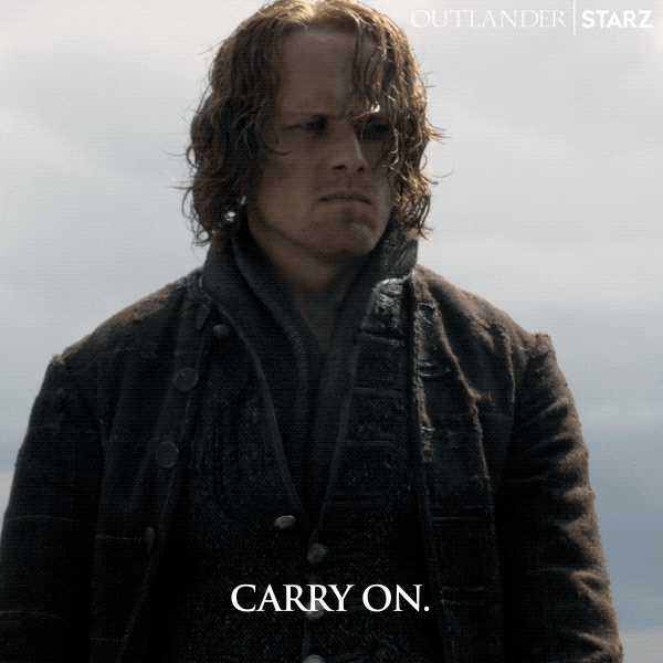 I Will Not Be Ignored Carry On Sam Heughan GIF