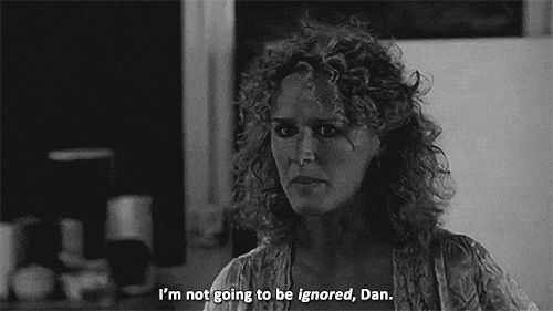 I Will Not Be Ignored Dan Alex Forrest GIF