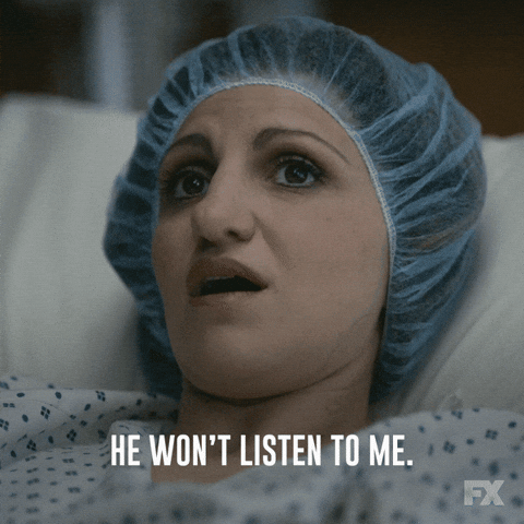 I Will Not Be Ignored He Just Don't Listen GIF