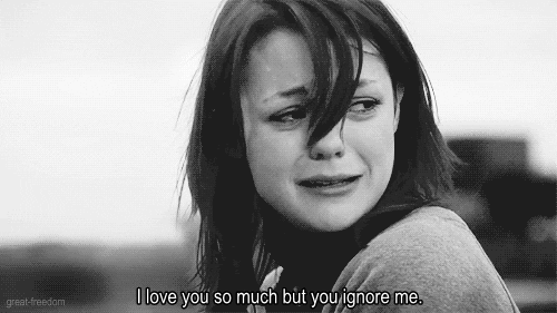 I Will Not Be Ignored I Said To Myself GIF