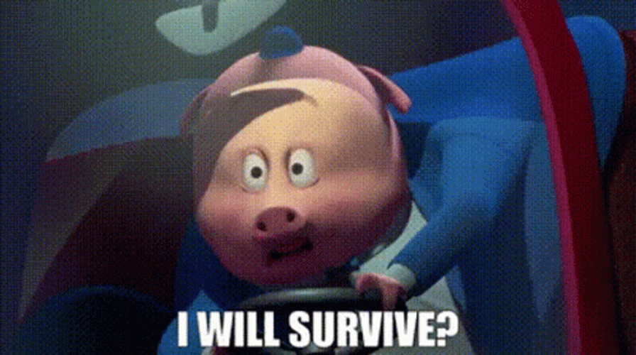 I Will Survive Master Runt Chicken Little GIF