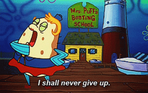 I Will Survive Mrs Puff From Spongebob Squarepants GIF