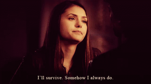 I Will Survive Vampire Diaries Elena Gilbert GIF