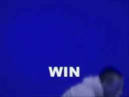 I Win Excited Punching Celebration GIF