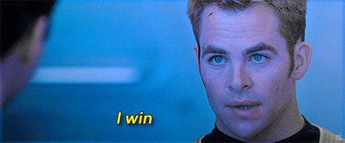 I Win Actor Chris Pine GIF