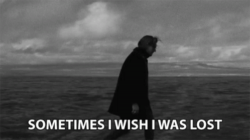 I Wish I Disappear Meme GIF