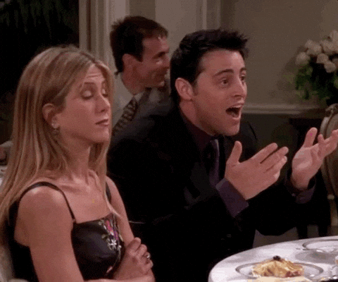 I Won By Joey Tribbiani GIF