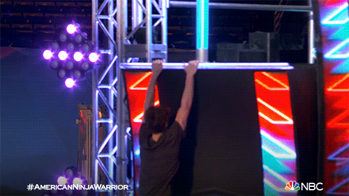 I Won On American Ninja Warrior GIF