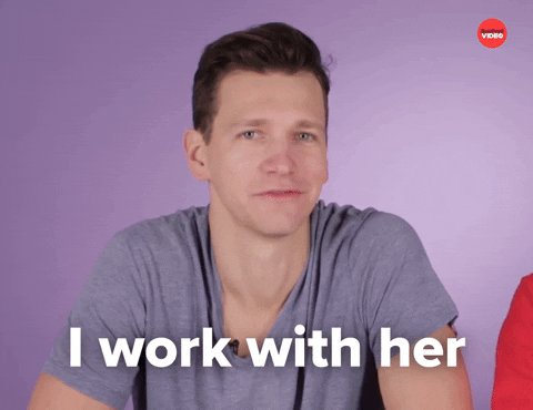 I Work With Retards And Her GIF