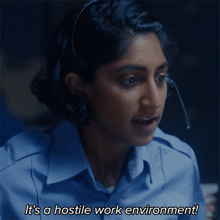 I Work With Retards Hostile Work Environment GIF