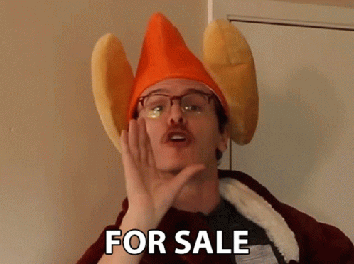 Ian Carter Shouting For Sale GIF