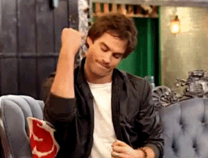 Ian Somerhalder Fist Pump GIF