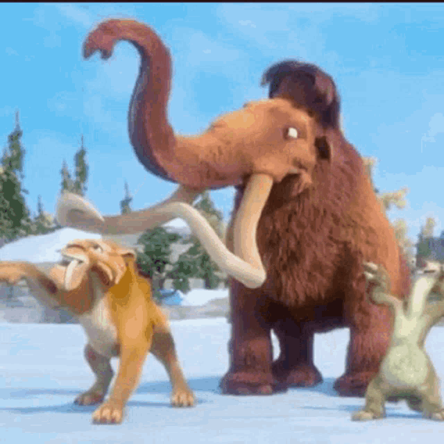 Ice Age Manny Gif GIF