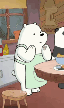 Ice Bear Believed In You Clapping Applause Well GIF