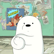 Ice Bear Slow Clap Applause Bravo Impressive GIF