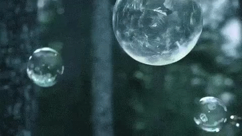 Ice Bubbles Pop GIF