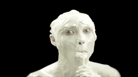 Ice Cream Creepy Man Ad GIF