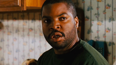 Ice Cube Disappointed GIF