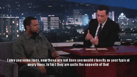 Ice Cube Jimmy Kimmel GIF