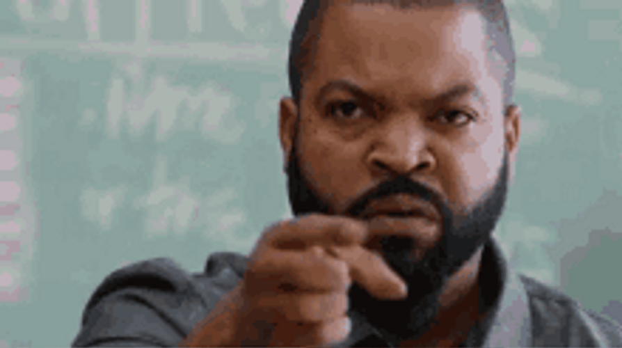 Ice Cube Punching Eye GIF