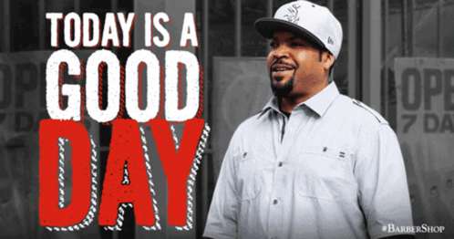 Ice Cube Says Today Is a Good Day