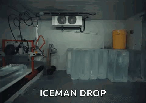 Ice Cubes and Iceman Drop