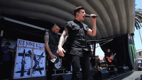 Ice Nine Kills Performing On Stage