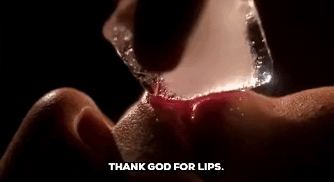 Ice On Lips Thank God For Lips GIF