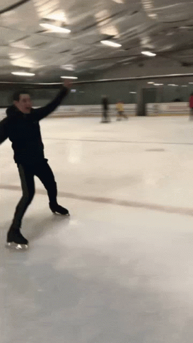 Bumping Outside The Rink Ice Skating GIF