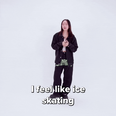 Ice Skating Good Icebreaker GIF