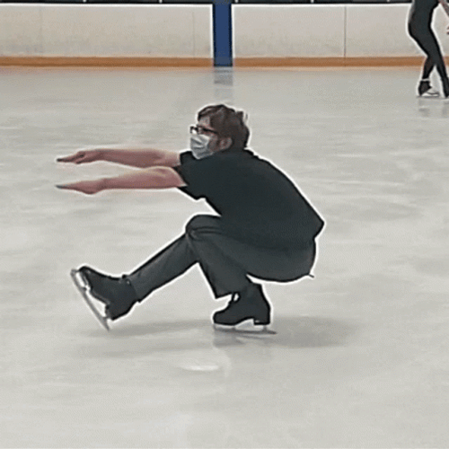 Ice Skating Technique  GIF