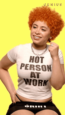 Ice Spice Not Person At Work GIF