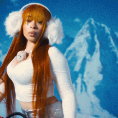 Ice Spice Singing GIF