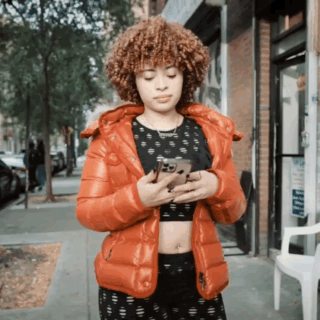 Ice Spice Street Clothes GIF