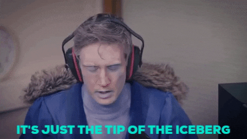 Icebergs Just The Tip GIF