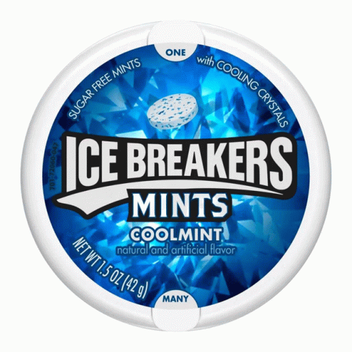 Icebreaker Cooling Mint Candies GIF