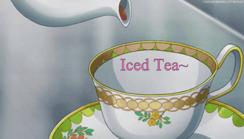 Iced Tea Pouring GIF