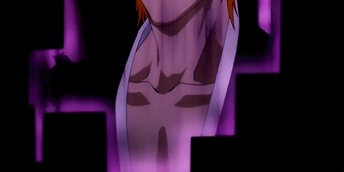 Ichigo Kurosaki Hollow Power Block Bleach GIF