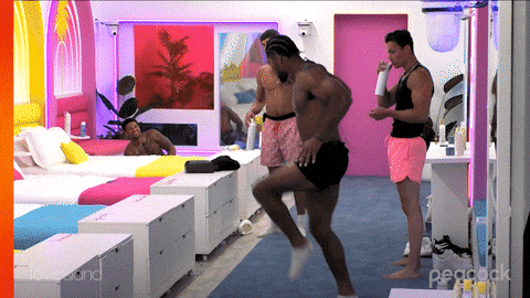 Ickey Shuffle Love Island Reality Show GIF