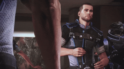 Ickey Shuffle Shepard Dancing Mass Effect GIF