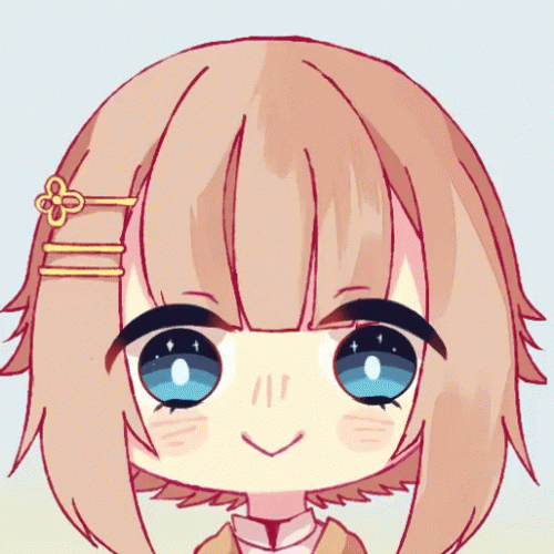 Icon Happy Cute Anime Girl GIF 