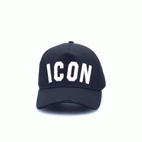 Icon Spinning Black Cap GIF