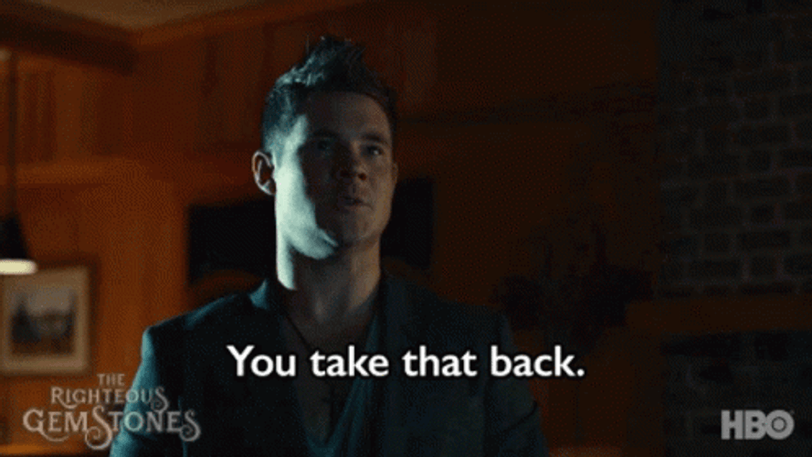 Iconic Adam Righteous Gemstones Take That Back GIF