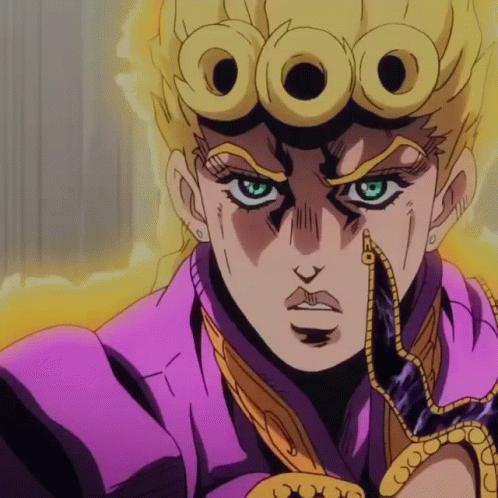 Iconic Fight Giorno Giovanna GIF